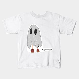 He was a sk8er ghost Kids T-Shirt